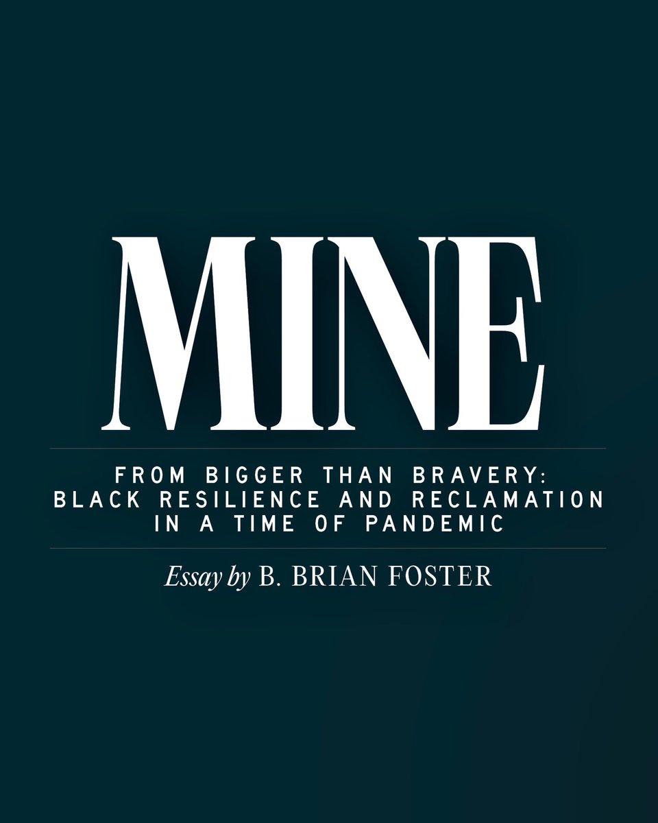 BitterSouth's tweet image. Today, we share “Mine,”  @BBrianFoster’s essay about his momma from "Bigger Than Bravery: Black Resilience and Reclamation in a Time of Pandemic”— a new book that was edited by our former Senior Editor @valboydwrites. bittersoutherner.com/feature/2023/b…
