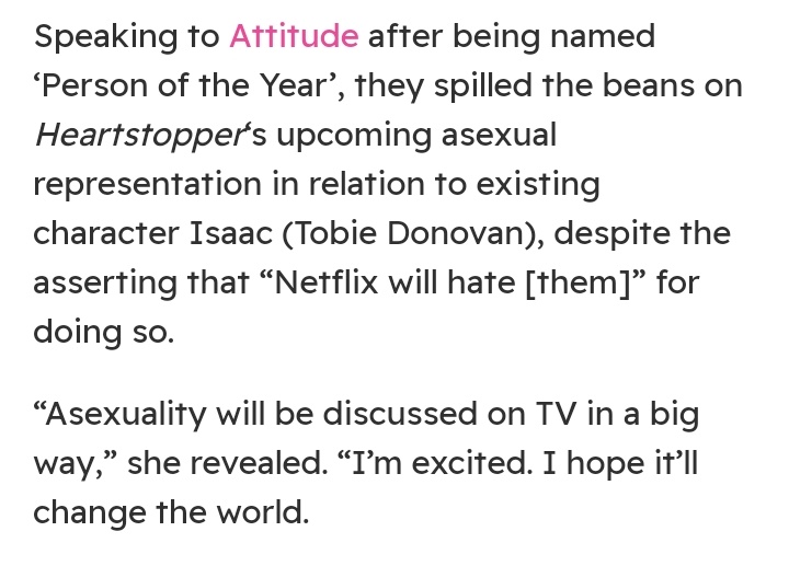 N3RV0USWRECK's tweet photo. the asexual community is finally getting the representation that it  deserves <3 https://t.co/CiK7tRMYVF