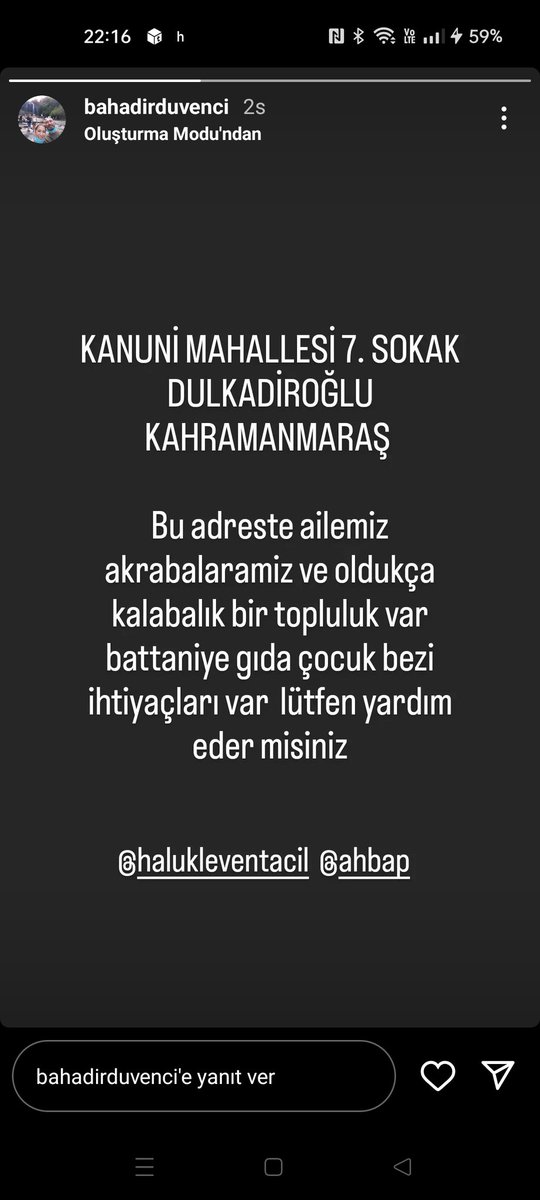 ycagul's tweet photo. @OguzhanUgur Sevgidim bir ablamın ailesi belki görülür. https://t.co/CjbuqD0uMX