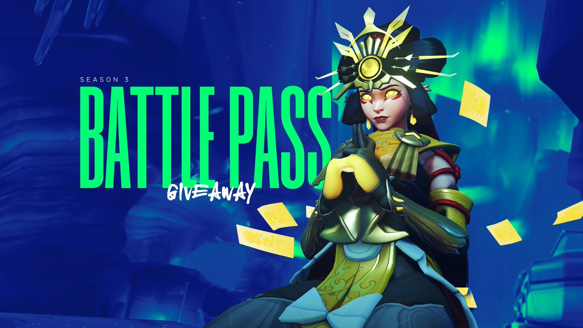 🤩 IT'S GIVEAWAY TIME 🤩

We're giving away THREE Season 3 PREMIUM Battle Passes! 

To enter ⬇️ 
💚 Follow <a href="/VancouverTitans/">Vancouver Titans</a>
🔁 RT + Like 
🧑‍🤝‍🧑 Tag your duo 

✨ Packs provided by Blizzard ✨