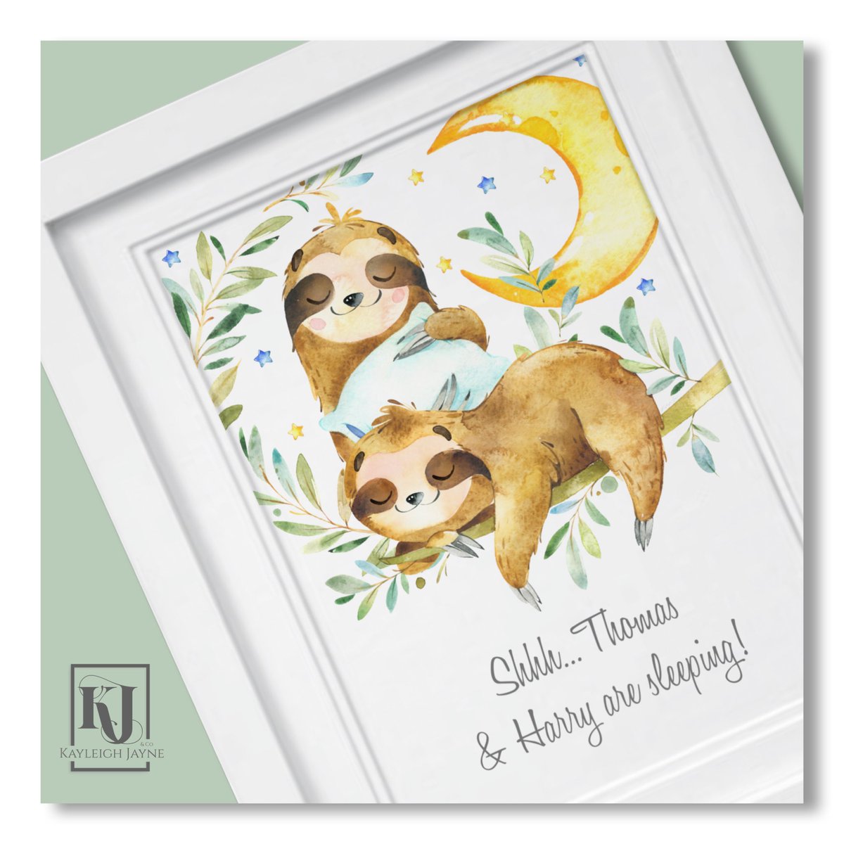 KayleighJayneCo's tweet photo. Refresh your nursery with gorgeous  art prints these come framed/unframed &amp; can be custom designed to suite also available crystallised with high end luxury brand Austrian crystals. Welcome the world #BambiFury and a huge congrats once again to @mollymae @tommyfury 🤍#homeinspo https://t.co/NPa0MgTAzT