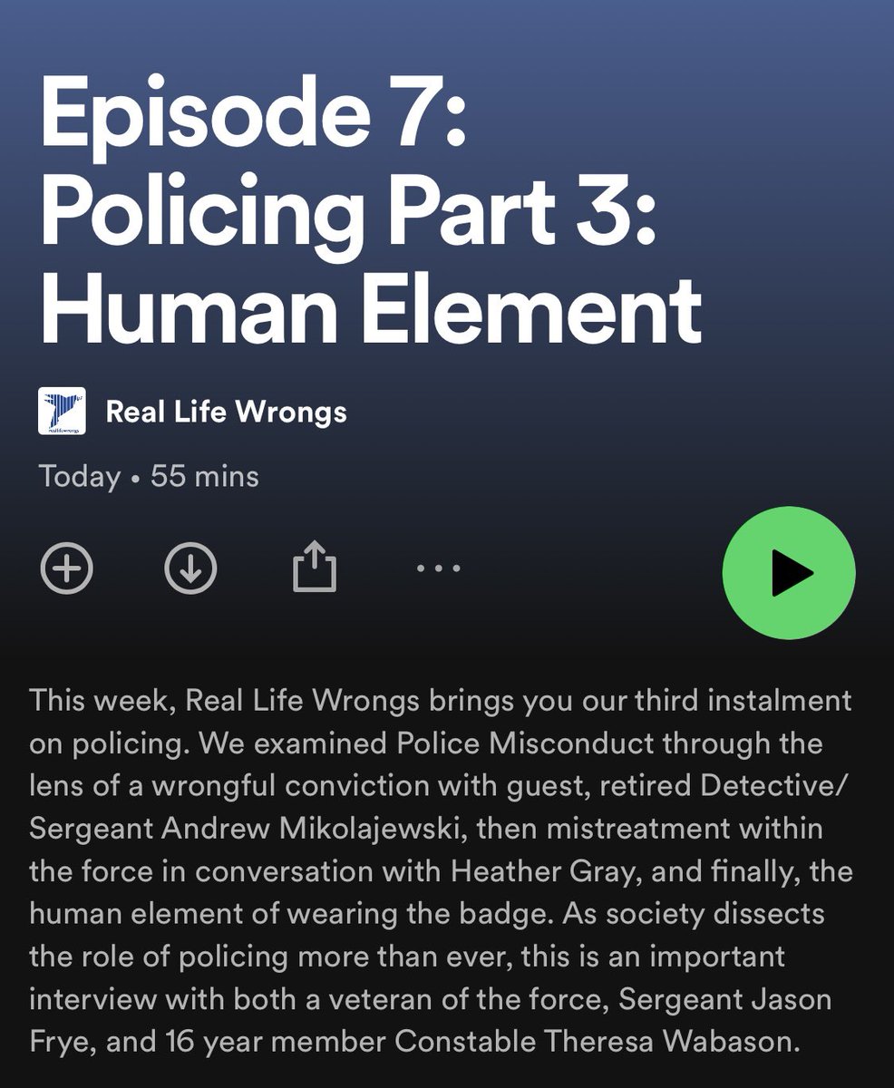 RealLifeWrongs's tweet photo. New Episode!

This week, Real Life Wrongs brings you our third installment on policing. 

https://t.co/iiyPkkABXS

#truecrime #wrongfulconviction #law #crime #punishment #justicesystem #society #culture #accused #trial #jury #courtoflaw #miranda #police #justiceofficials #victim https://t.co/3QfvoBWCL1