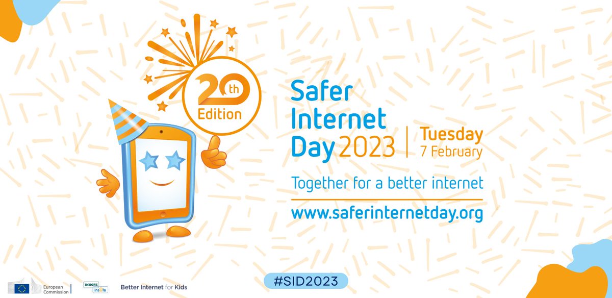 dim_tsalavos's tweet photo. Happy #SaferInternetDay 2023! Together we can work for a better and safer internet! 🛡️🌐
Read more about my participation in Cyprus' activities 👉 https://t.co/sMbV3VlcdW https://t.co/QsuULk6qal