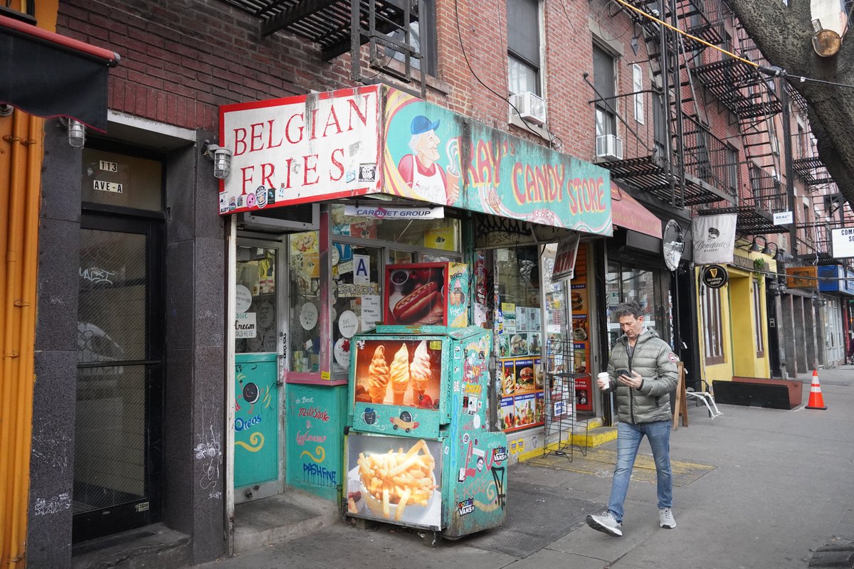 Ray Alvarez is recovering after being assaulted outside Ray's Candy Store in the East Village last week: 'I still love America. I love New York. People are very nice. One in a thousand is bad.' gothamist.com/news/rays-cand…