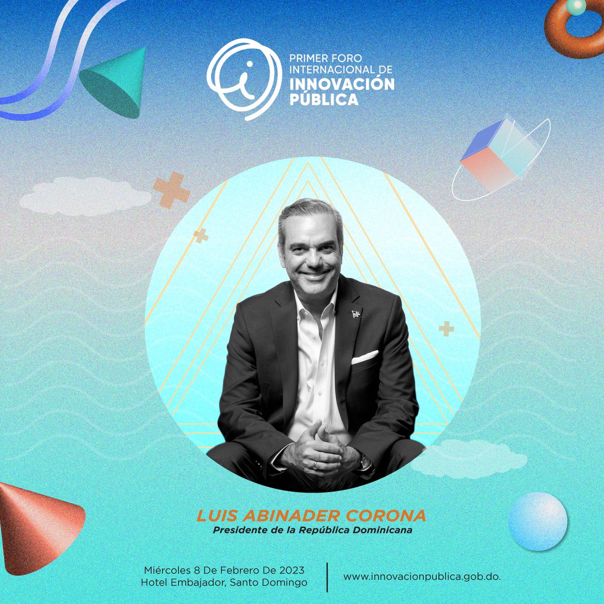 Nos complace anunciar nuestra participación en el Primer Foro Internacional de InnovaciónPública, “Presente y futuro de los servicios públicos de República Dominicana”, este miércoles 8 de febrero del 2023.🇩🇴

Para más detalles seguir las redes de @InnovacionDo #InnovacionDo