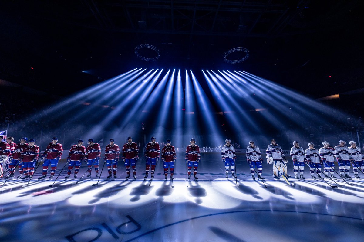 TheAHL's tweet image. Can we get a spotlight check in here? 

#AHLAllStar