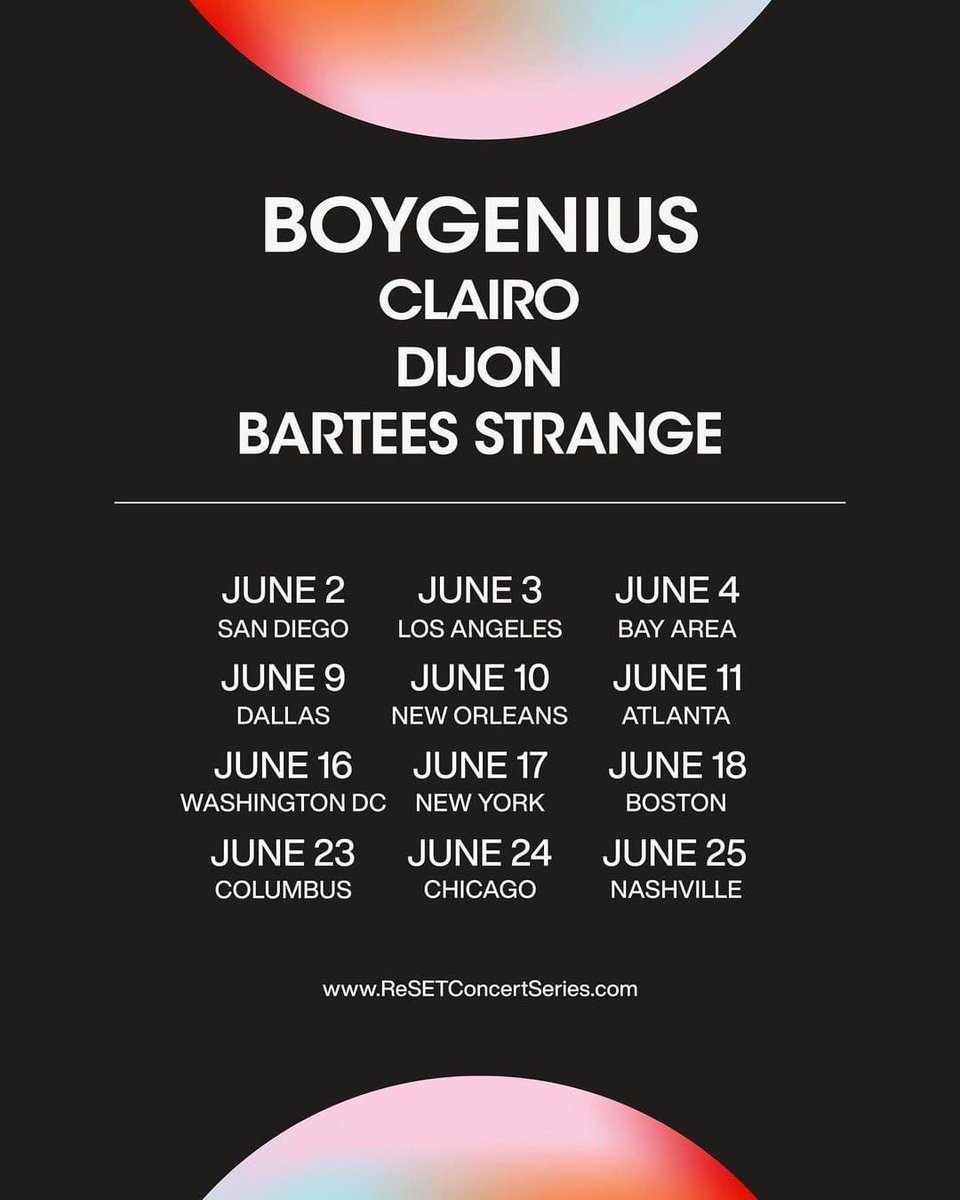 joining <a href="/xboygeniusx/">boygenius</a> on bass this year. beyond excited to be working with the boys (Phoebe, Lucy, and Julien) and the wonderful band/crew. we're playing Coachella on both Saturdays in April and performing each weekend in June for the re:SET concert series!