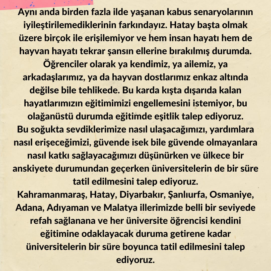 baskentkuir's tweet photo. Ankara'daki üniveristeli LGBTİ+ ve vegan öğrenci toplulukları olarak ÜNİVERSİTELERİMİZE ÇAĞRIMIZDIR! https://t.co/G85FvmX6Xm