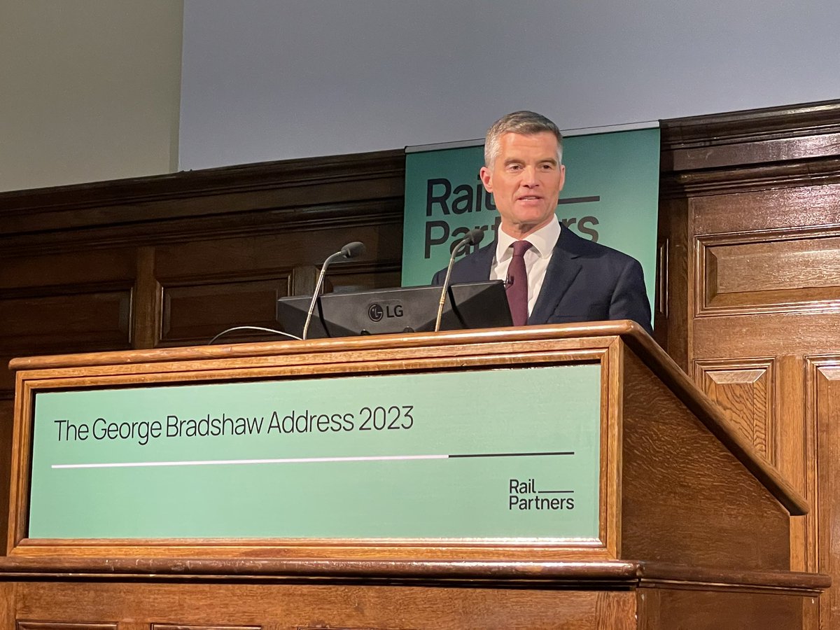 its_uk_org's tweet image. Good to hear Transport Secretary @Mark_J_Harper talk about his priorities for rail tonight at the George Bradshaw Address.

Particularly positive to hear his commitment to opening up data, smart ticketing and innovation.

#IntelligentTransport #TransportTechnology
