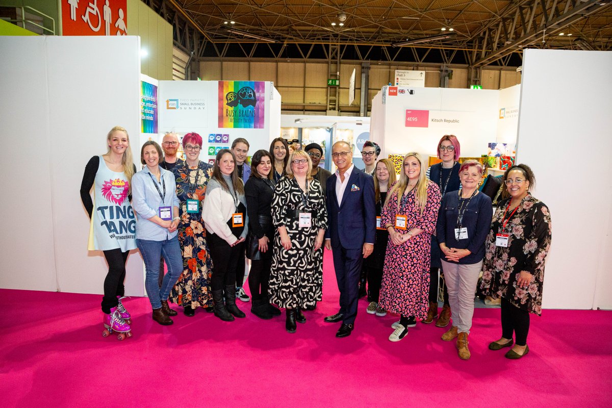 Was absolutely fantastic to see the #SBS Small Business Sunday community represented so brilliantly at Spring Fair today ! <a href="/SpringAutFair/">Spring & Autumn Fair</a> #SBSwinnershour