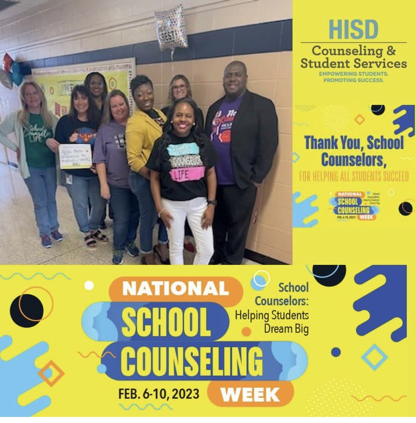My team rocks…the work they do for the school counselor in HoustonISD is unmatched…I truly appreciate ALL of you @cgerard1913 @JLB_counseling @msheppard2017 @bcrowder3 @HISD_ACC 💙💛💚❤️