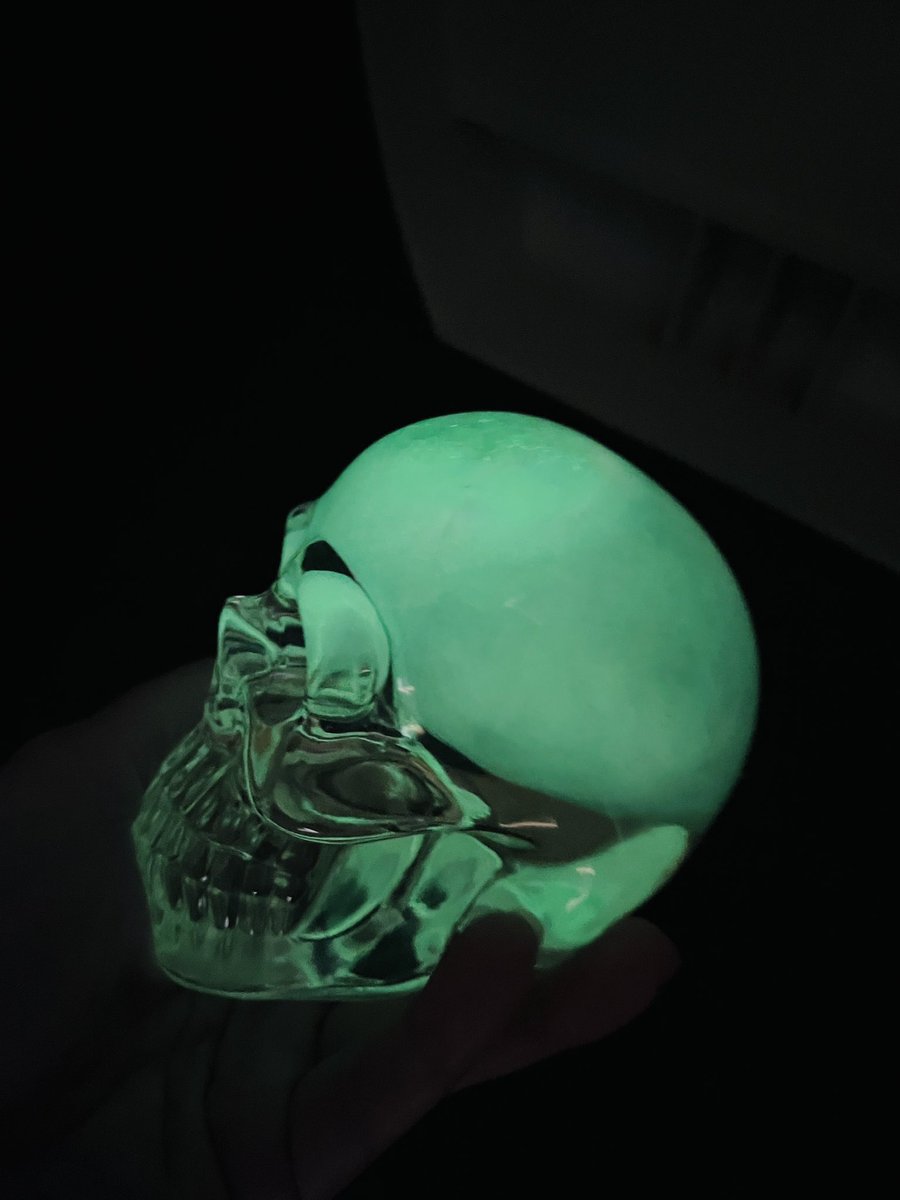 ZaoNecklaces's tweet photo. What happens when the skull is in the dark? It can glow.

#etsy #skull #skeleton #brain #weird #weirdlighting  #etsyshop #etsyseller https://t.co/gmSPmG4Vb7