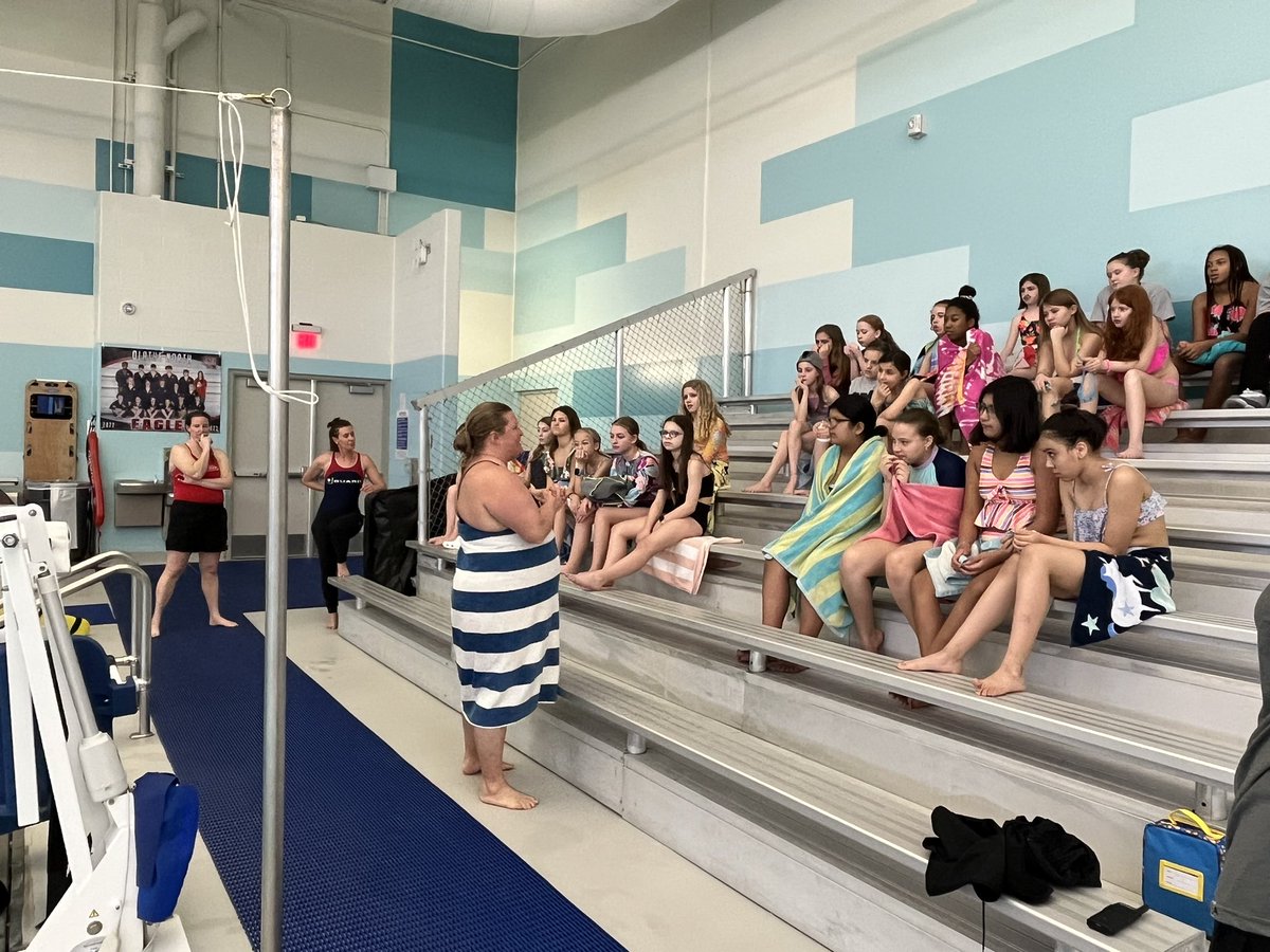 pebubba's tweet photo. Huge shout out to @OlatheParksRec, @OpCivic and @FairwayParksRec for teaching our Ss some great water safety skills today!! Can’t wait til next time! #mySTrocks #opsfortheirfuture #watersafetyfirst @_STMS233 @kchilgenkamp https://t.co/MBc9OWwTwH