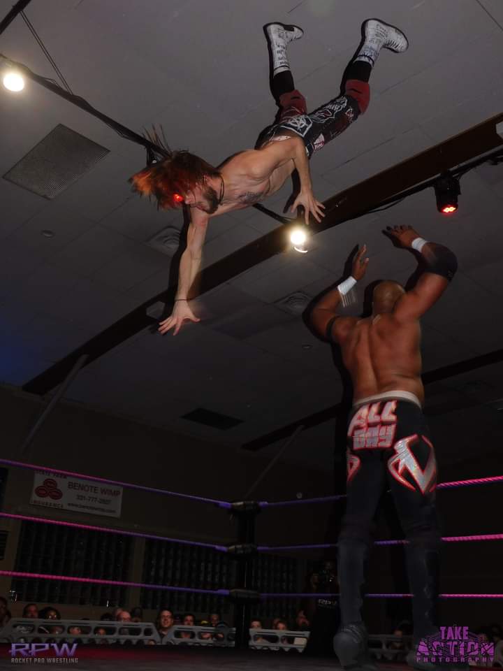 TakeActionPhoto's tweet photo. Just hoping this week flies by like Marshe Rockett made Quinn Whittock at Rocket Pro Wrestling.... #RPW #RocketPro #JolietIllinois #Indiewrestling #supportindiewrestling #midwestwrestling #chicagowrestling #wwe #aew #nxt #roh #njpw #impactwrestling #nwa #pwi #dragongate https://t.co/7jQeR2srBi