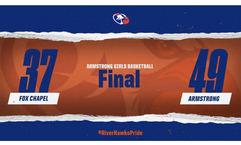 Your Lady Hawks are SECTION CHAMPS with a convincing win vs. FC. Our ladies have clinched their part of the section! 🧡💙🤍. The banner will be flying soon! 
Scorers for tonight:
#5 E. Paul- 17pts
#12 K. Fitzgerald- 16pts
#22 O. Yancy - 9 pts
#25 S. Weaver w/  10 blocks
<a href="/wpialgbb/">WPIALGBB</a>
