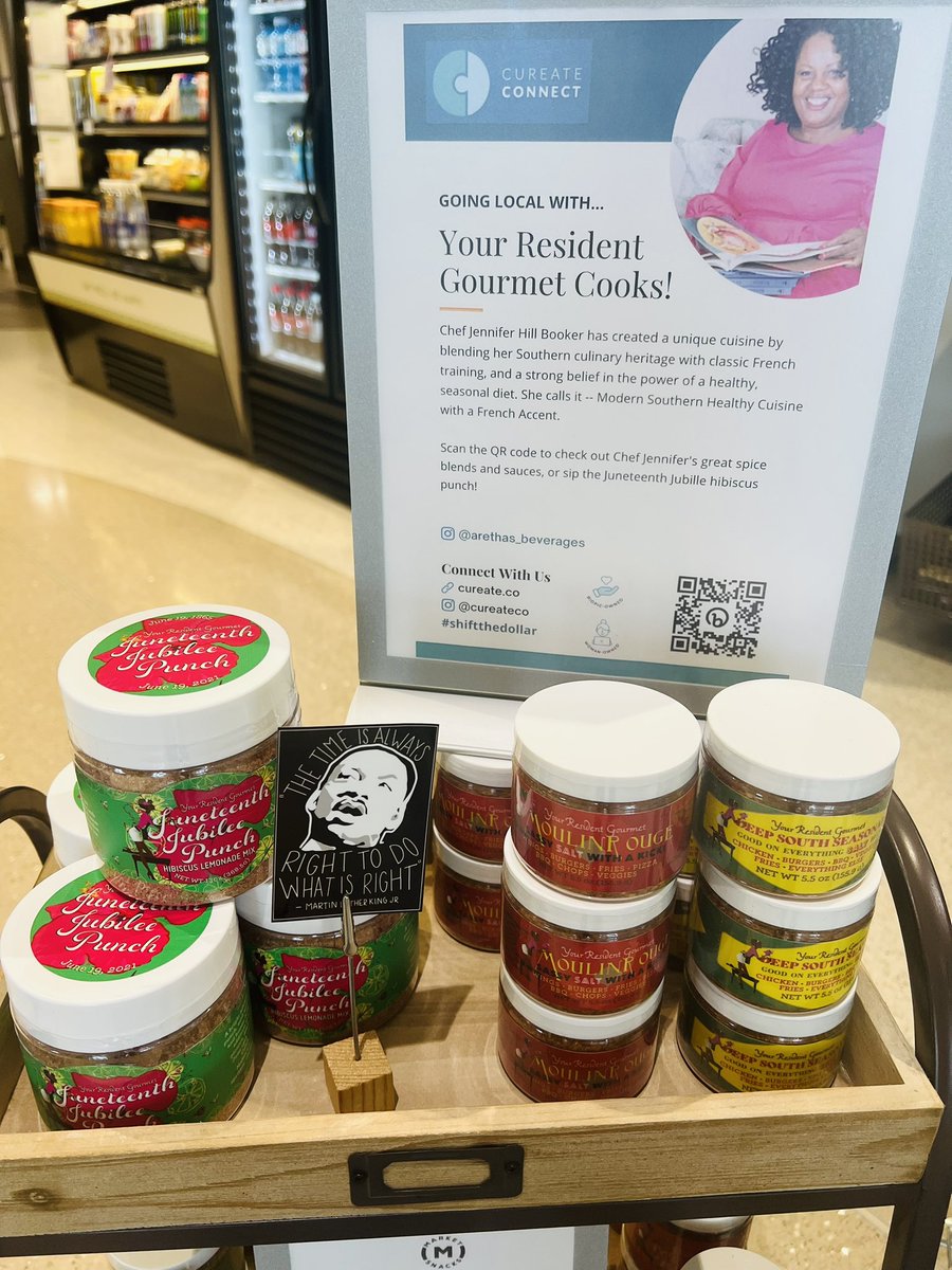 Chef Jennifer will be sampling her Juneteenth jubilee punch tomorrow in our sweet little cafe! Make sure you visit us at lunch for a sip! <a href="/archildrens/">Arkansas Children's</a> <a href="/MorrisonHC/">Morrison Healthcare</a> #BlackHistoryMonth