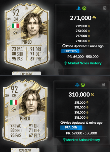 AsyFutTrader's tweet photo. Some nice profits, Fresh flips 💸

20€ for annual pass , DM ME
( 1 time payment, staying until end of fifa)
👇
Acess to what u need to make coins

Flips, trading tips, investments, early leaks, support

#FIFA23 #fifaprofit #fifacoins #fifatrade https://t.co/4wP9gMSUAY