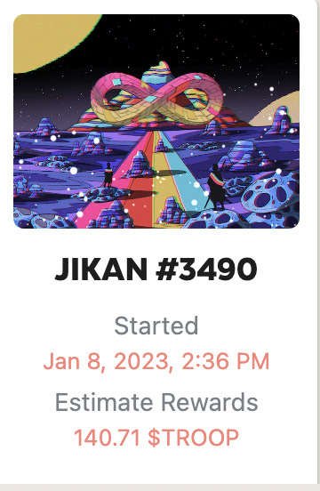 MoodragonW's tweet photo. While the FP of all the other projects I am in continues to fall, @jikanstudios rises above and continues to grow.
I cant wait to find my forever pfp!
This artwork is so incredibly detailed and well done, i cant wait to see the rest of the collection!
#JIKANTOINFINITY https://t.co/yxIbRKcHmk