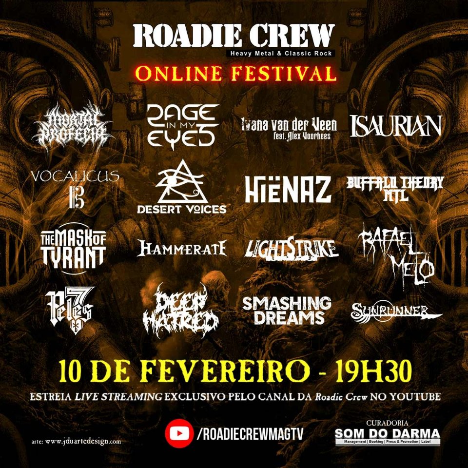 maquinaprofanaf's tweet photo. #MaquinaProfanaFest: Rage In My Eyes - Lançará vídeo inédito no Roadie Crew Online Festival

Inscreva-se No #Blog, Compartilhe. Apoie o #Underground Seu Apoio é Muito #Importante👇🤘🎧
https://t.co/lK3OzGKHtW

#RageInMyEyes #RoadieCrew #Festival #Fest #Online https://t.co/5GZ77XGpBx