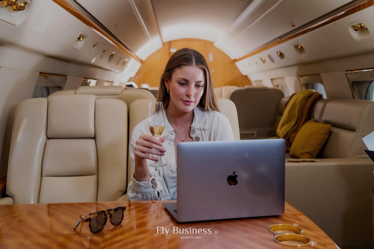 Closing deals even from the sky. ✈️
#PrivateJet #FlyBusiness