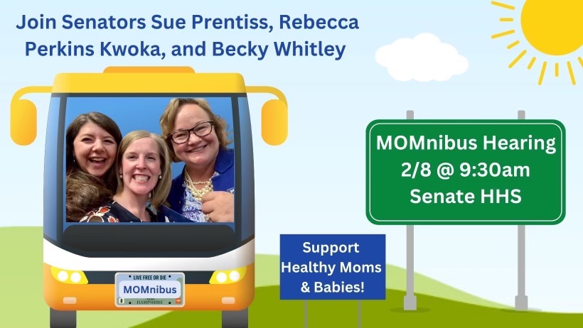 Join us tomorrow and show your support for SB175 - lets give Granite State families the best start possible!

#nhpolitics