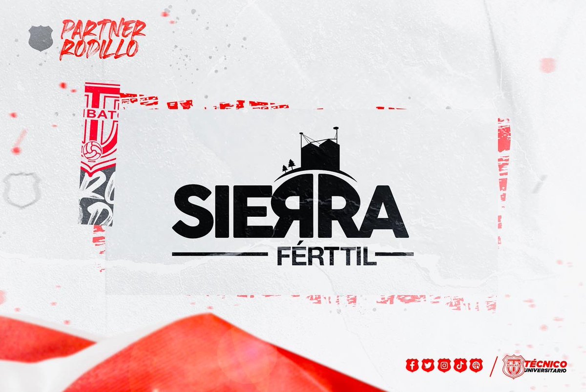 TecnicoUOficial's tweet photo. #PartnersRodillo

#SierraFerttil🥚es nuestro nuevo #PartnerAlbirrojo para la temporada 2023.😎🇦🇹

Gracias por confiar en el #ProyectoAlbirrojo🔴⚪️ 

#TécnicoPresente https://t.co/TxaLLIT6Pc