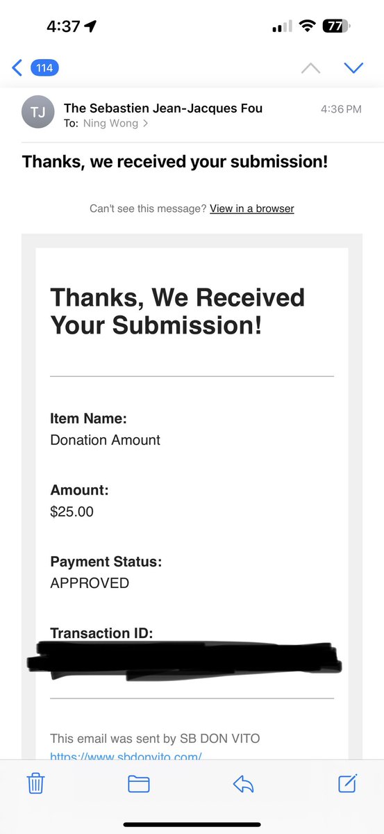 ningwong's tweet photo. @TheRealNasa00 Love this idea. So many what monthly fees but you’re doing good for a cause you believe in. Donated. https://t.co/GTBzXMeY43