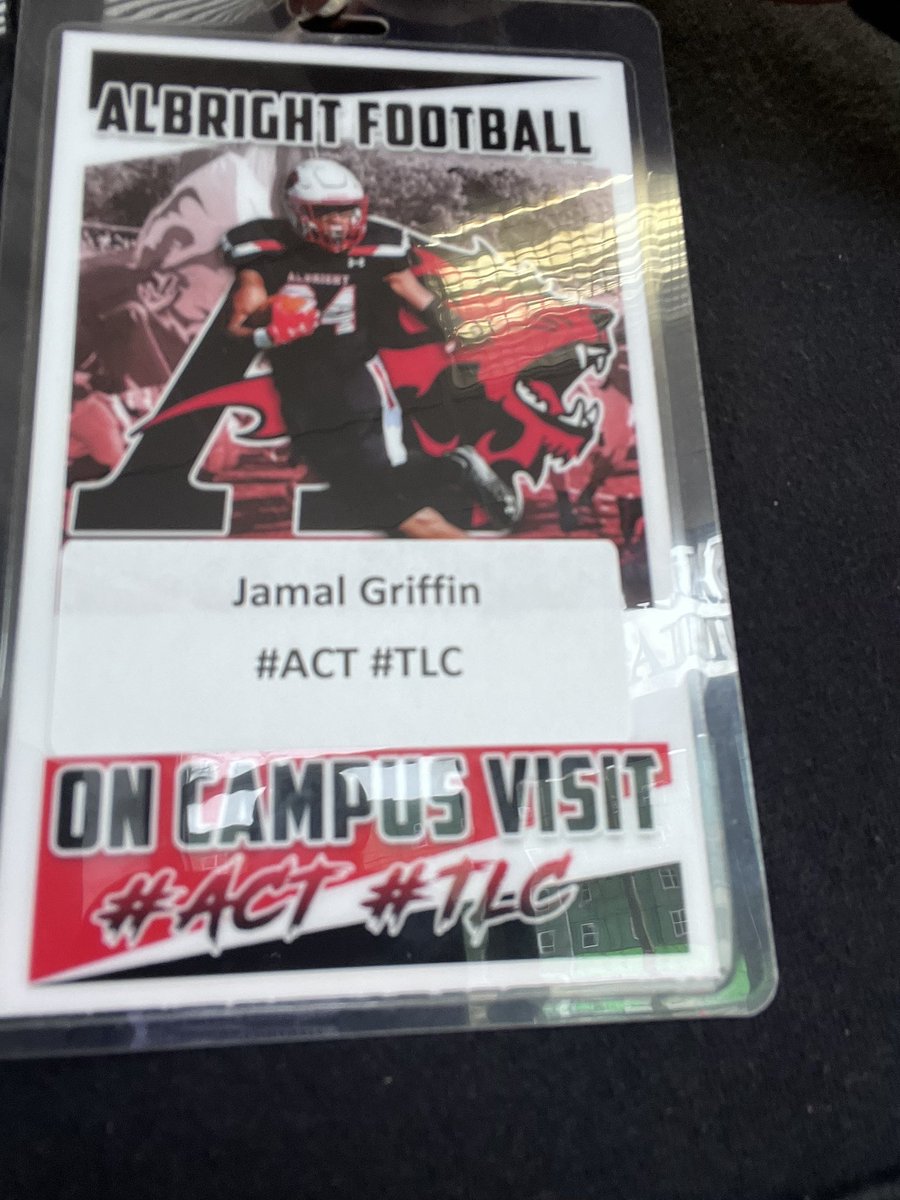 Thank you <a href="/CoachWeaverAC/">Coach Weaver-Albright College HFC</a>  and the rest of the staffs for having me I had a great time on campus!