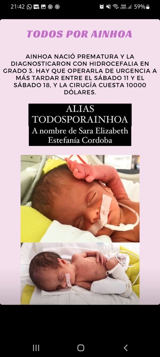 melilavios's tweet photo. POR FAVOR! COLABOREN CON LO QUE PUEDAN. #TODOSPORAINHOA https://t.co/dt01ynFyVX