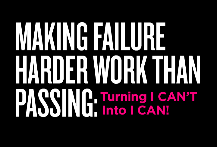 TCEA's tweet photo. A rigorous intervention pushes students who might be satisfied with a D to aim higher. Learn how one teacher turned her students' mindsets from "I can't" into "I can."
https://t.co/PaIcelqP40 via @edutopia
#edchat #teaching https://t.co/zYz4yKa9gK