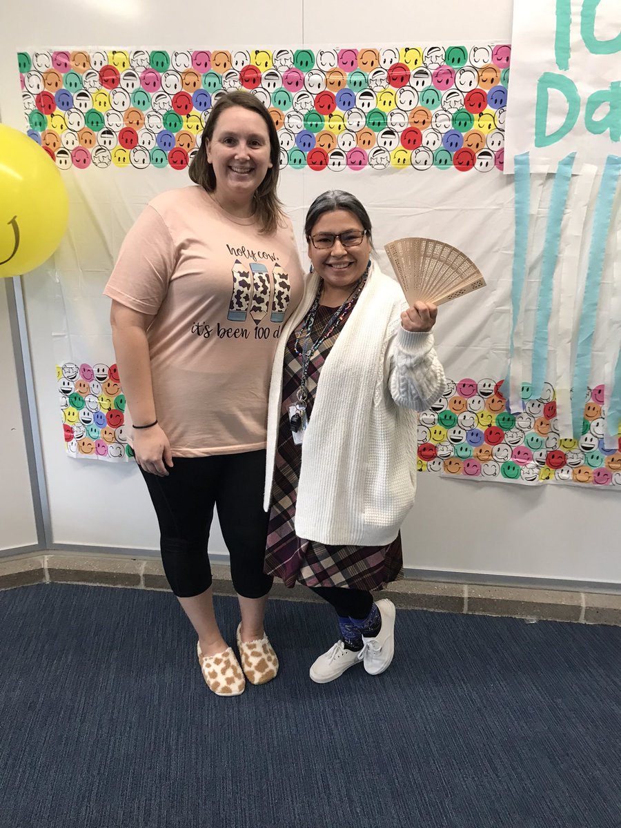 Jennifer__Wells's tweet photo. The Grannies!! Every Janet needs a Rita…and I found my Rita!! IYKIY 

Thanks to my awesome lead teacher who dresses up with me!!

We made it to 100 DAYS OF SCHOOL!!!

#100Days #JESChat #JanetAndRita #TheGrannies https://t.co/iL81aD4Cvn