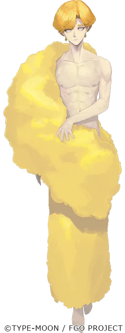 FGO7章のNPC「謎の青年」デザイン担当させていただきました。 #FGO  