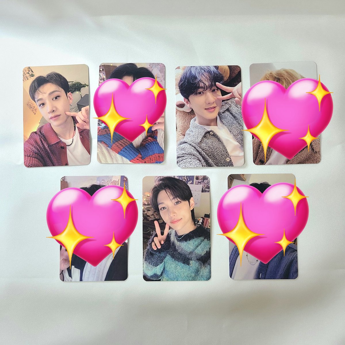 inchan_s's tweet photo. straykids MANIACくじ stay3期 トレカ フォトカード IDカード 交換 スキズ

譲 : 画像(バンチャン リノ チャンビン ヒョンジン フィリックス)

求 : アイエン I.N 同種＞過去物
✭画像④のみハン・スンミン

✭まとめての交換優先
✭郵送交換希望
✭買取可

リプライまたはDMお願いします🙇‍♀️ https://t.co/EJHhfiEQ1v