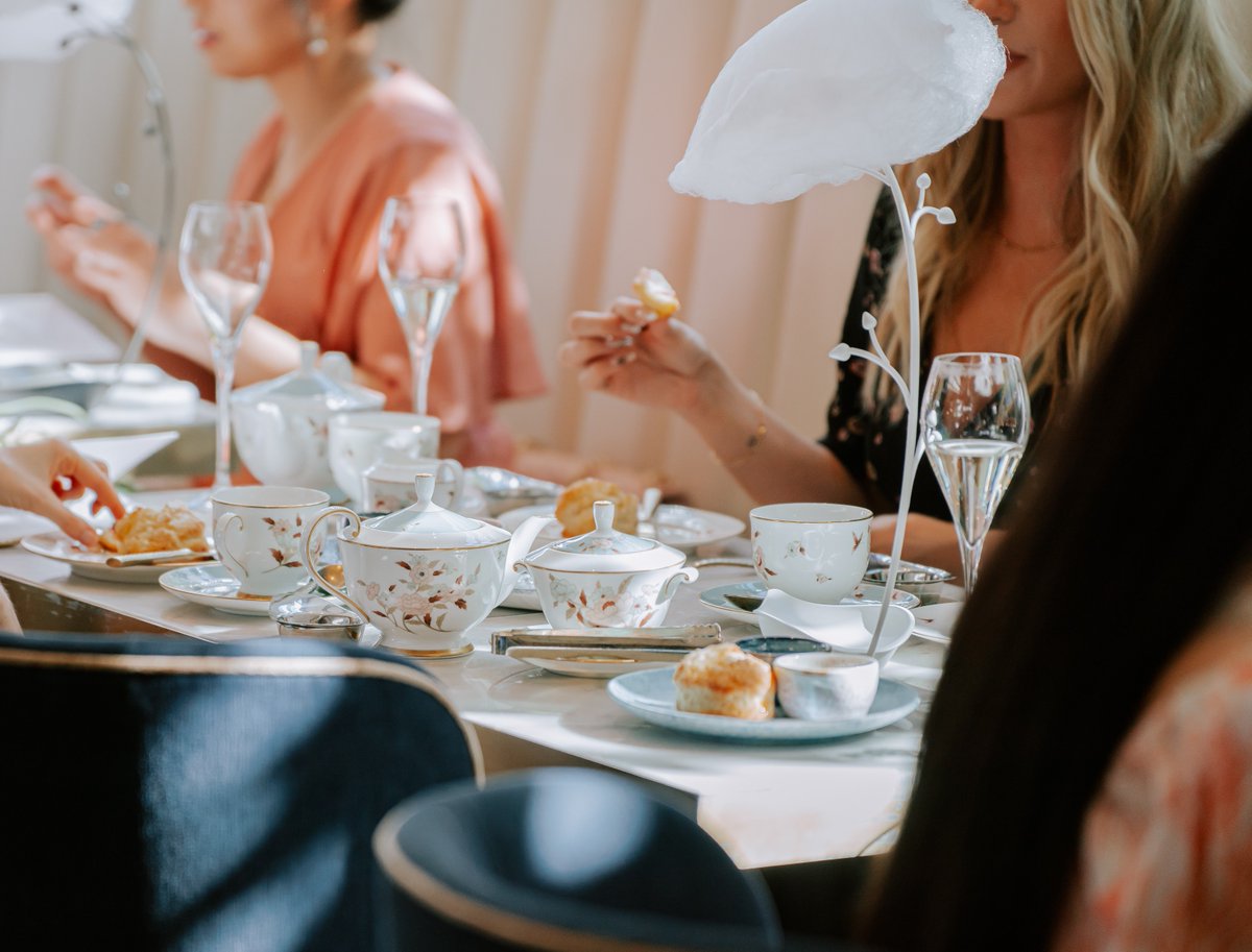 Follow your senses on a sweet and savoury journey back to the Victorian Era with our 'Let Them Eat Cake' weekend afternoon tea service.

No detail has been spared in this scrumptious affair. Be our guest on Saturdays &amp; Sundays, 11:30am–1:30pm. #HTastingLounge