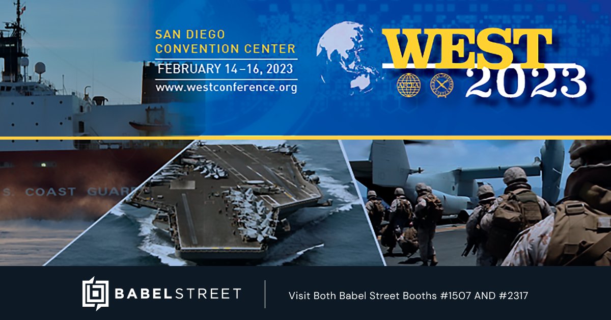 Babel Street tweet media