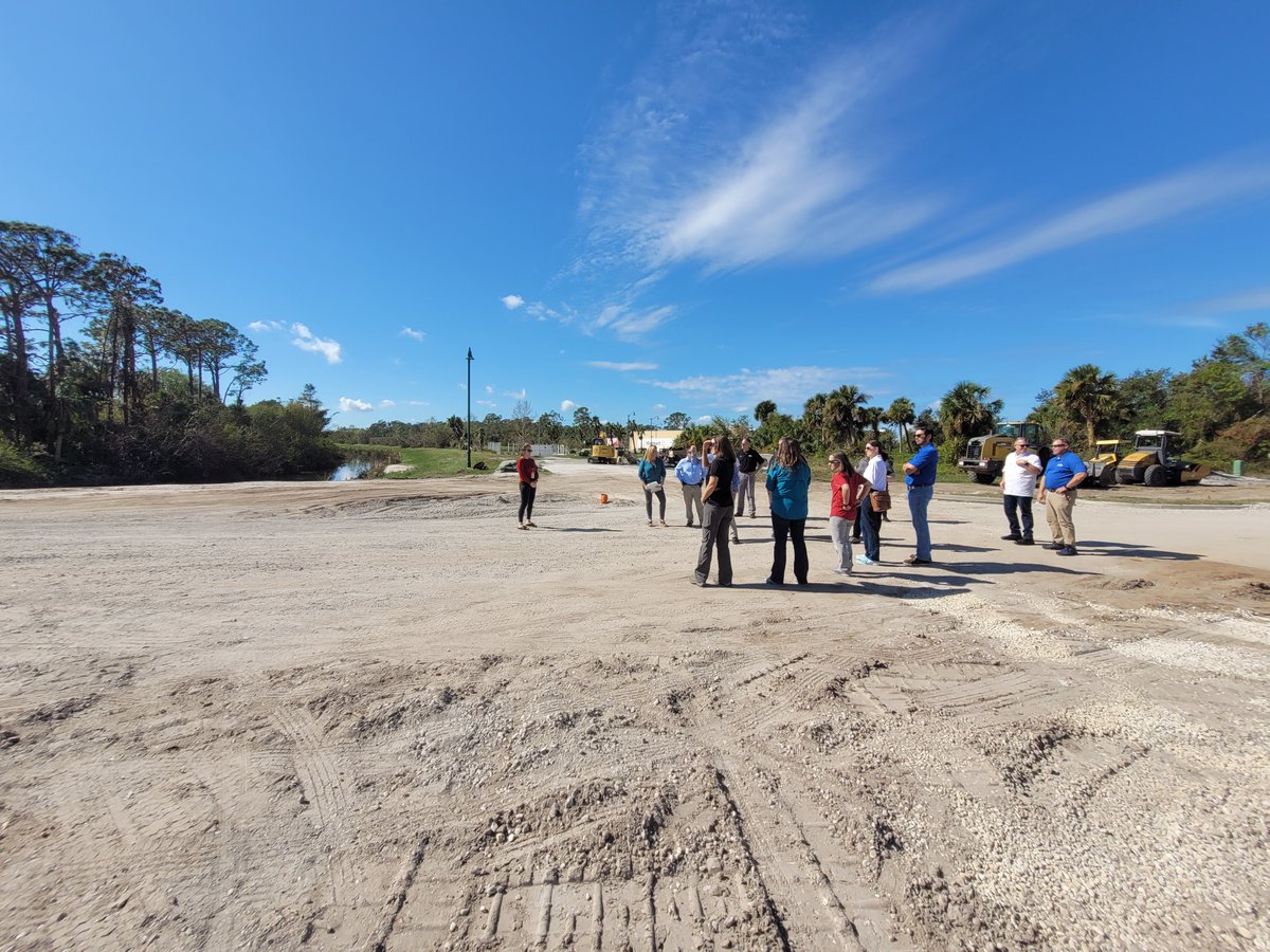 Florida_CRO's tweet photo. After #HurricaneIan, CRO @Wesley_R_Brooks visited @CityofNorthPort to inspect emergency repair work &amp; learn more about how state agencies could support long-term recovery + resilience.

We'll keep working to ensure that residents can once again continue to "Achieve anything!" https://t.co/m0zXIl0pCX