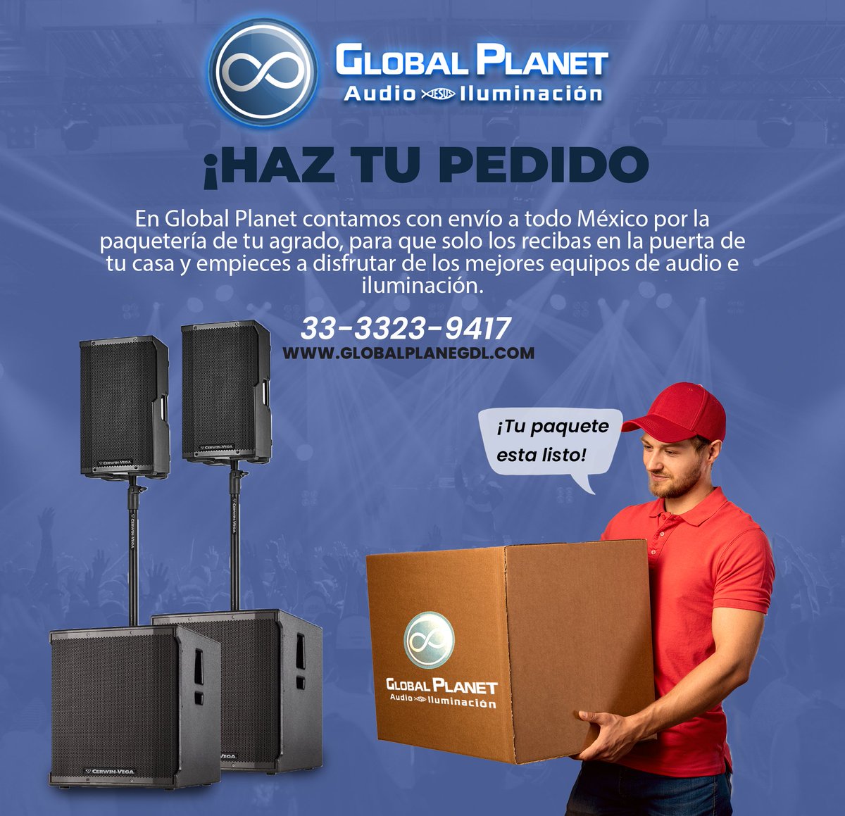 GlobalPlanetmx's tweet photo. #FelizMartes amigos de Global Planet, el día de hoy queremos recordarte que contamos con envíos a todo México por la paquetería de tu agrado, así que no hay pretexto para que no estrenes ya. 
¡Cotiza sin compromiso! 

📲  3333239417 https://t.co/hrGXDhfhVE