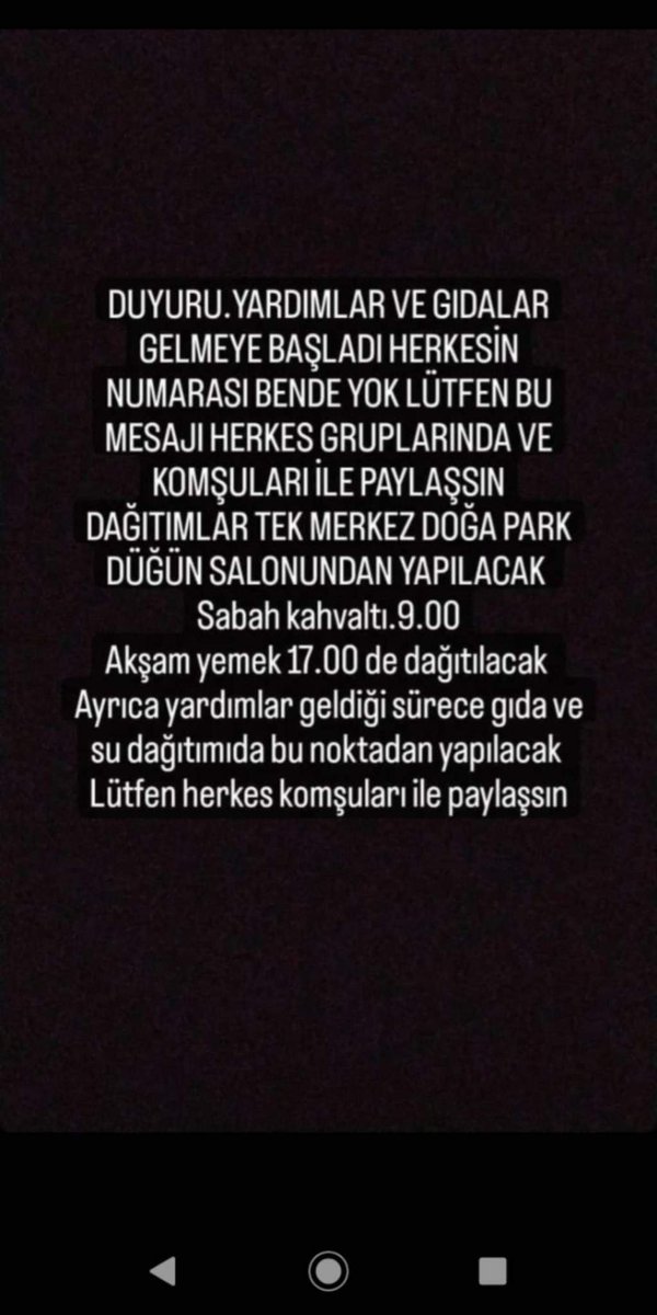 Hatay bekbele'de kurtulanlar için yemek dağıtım yeri ve saat bilgisi yakın olan insanlar aç kalmasın sığınsın
#deprem
