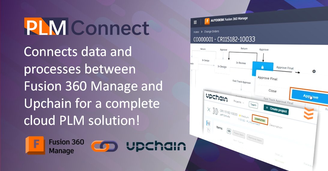 PLMConnect - Connect Fusion 360 Manage and Upchain, Enabling World-Class PLM

Short Demo: vdr.com/plmconnect#Res…

#autodesk #fusion360manage #upchain #PLM 
<a href="/autodesk/">Autodesk</a>, @adskFusion360, <a href="/autodesku/">Autodesk University</a>, <a href="/UpchainInc/">Upchain</a>, <a href="/CIMdataPLMNews/">CIMdata</a>