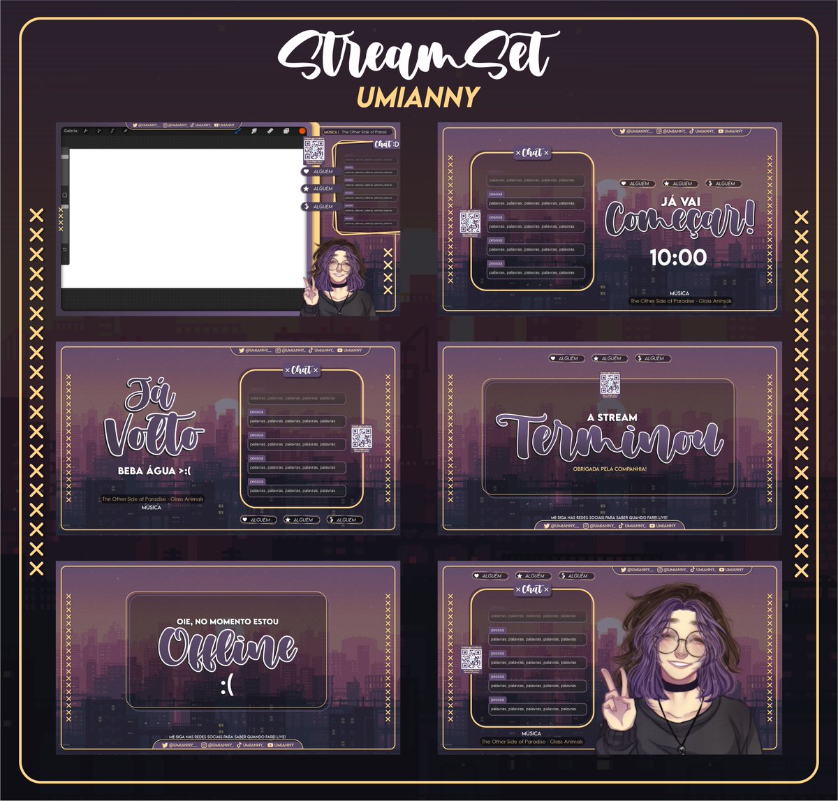 UmiAnny__'s tweet photo. [ #streamset ]

Batarde grupo, olhem minhas novas overlays pra live >:D https://t.co/j84u0SjRrm