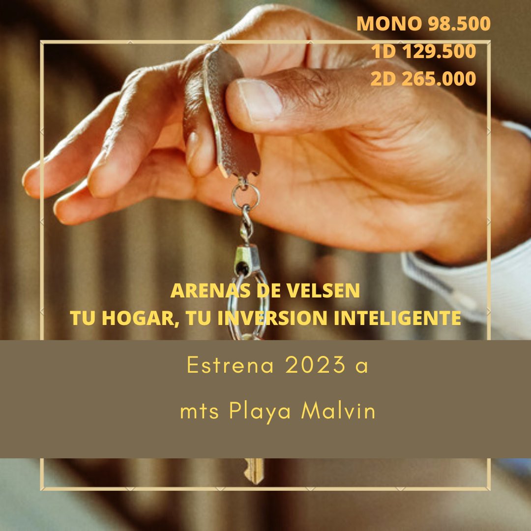proyectosazul's tweet photo. Tu oportunidad exclusiva de una nueva calidad de vida. A mts de Playa y Rambla de Malvin. Descubre una inversión Premium, sin riesgos, ,comprobada por siglos como la mejor opción para proteger tus ahorros.Arenas de Velsen, nuevo concepto en inversiones inmobiliarias inteligentes https://t.co/8ilgDU3eF3