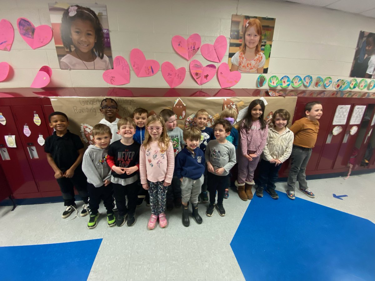 Congratulations to our Kindergarten students who earned a Positive Behavior Referral the month of January!