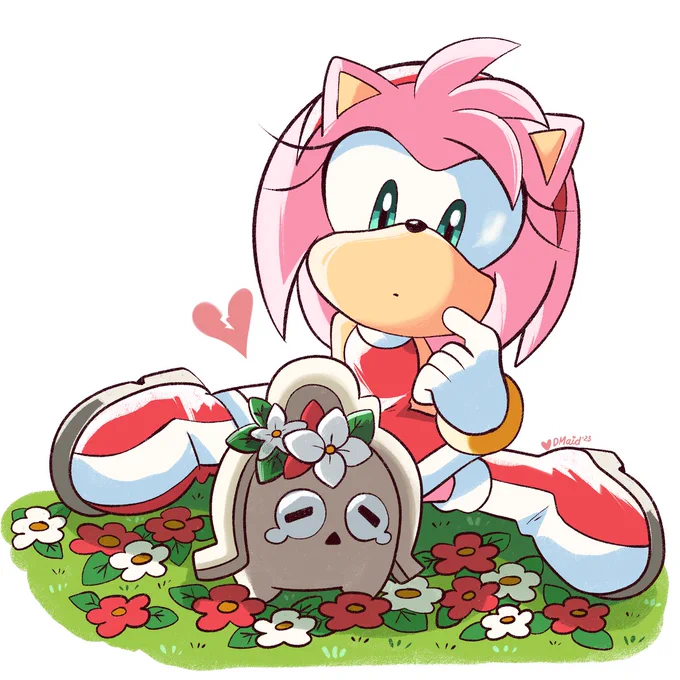 Amy finding lost Koko.   Help her find her friend.#SonicFrontiers #amyrose #koko 