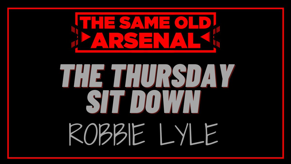 The Same Old Arsenal Podcast (@sameoldafc) on Twitter photo π¨ New show alert:
The Thursday sit down.
We are bringing you some extra shows in the next few weeks with a range of guests.
1st up <a href="/ItsRobbieLyle/">Robbie Lyle</a> of <a href="/AFTVMedia/">AFTV</a> chatting with <a href="/GoonerGirl1969/">PG ποΈπ§‘</a>
We will be taking your questions during the show.
Live on our you tube channel. π¨ New show alert:
The Thursday sit down.
We are bringing you some extra shows in the next few weeks with a range of guests.
1st up <a href="/ItsRobbieLyle/">Robbie Lyle</a> of <a href="/AFTVMedia/">AFTV</a> chatting with <a href="/GoonerGirl1969/">PG ποΈπ§‘</a>
We will be taking your questions during the show.
Live on our you tube channel.
