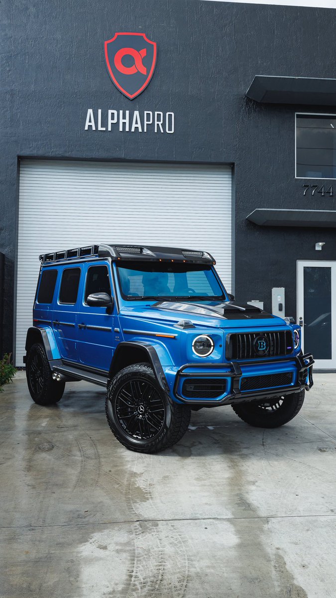 alphaprodetail's tweet photo. Brabus G63 Square ready for the road 🛡 @XPEL https://t.co/QX4N2tkxQG