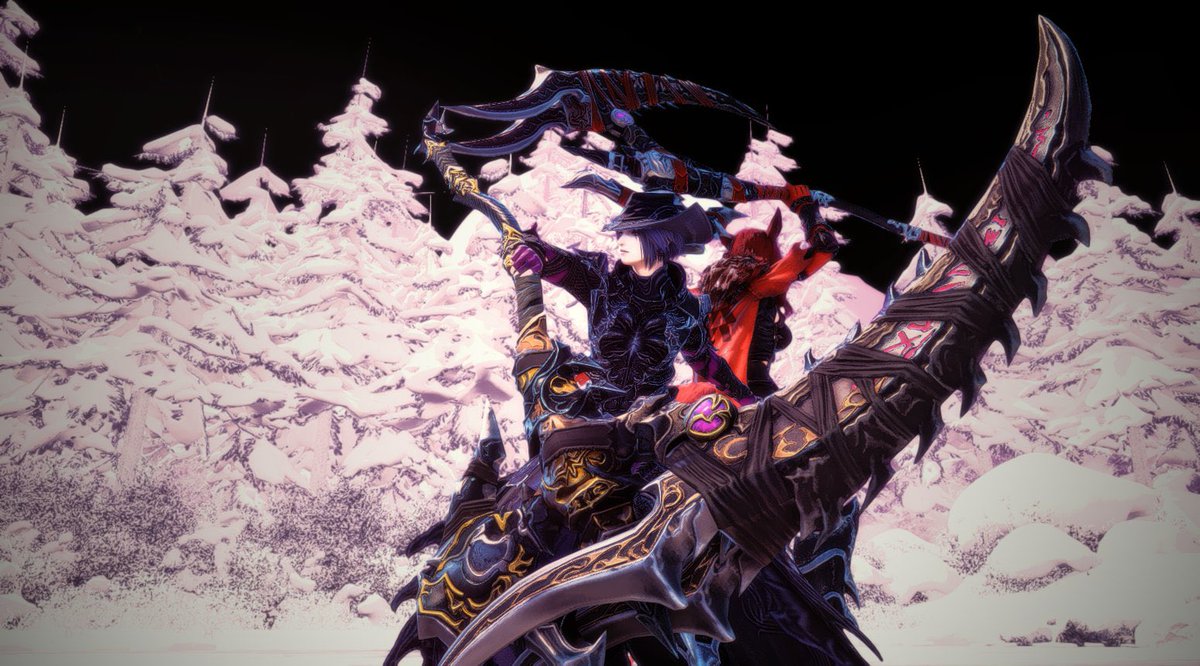 LightbreakerSel's tweet photo. I should do more battle poses like this me thinks.

#gpose #gposers #wolxzero #reaper #twinbladesofragnorok #wolfwol https://t.co/muPvG6F4zH