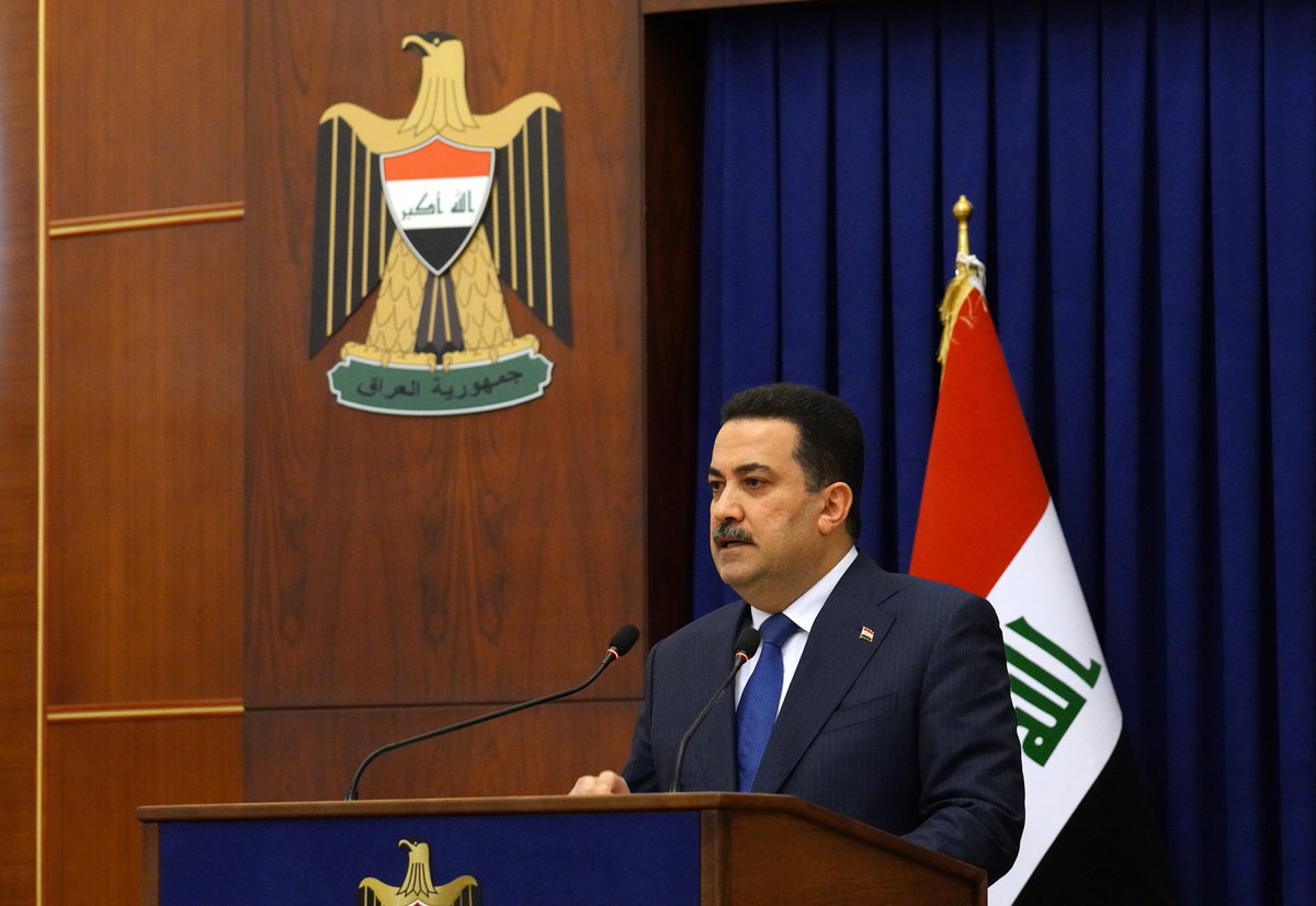 المكتب الإعلامي لرئيس الوزراء 🇮🇶 (@iraqipmo) on Twitter photo رئيس مجلس الوزراء <a href="/mohamedshia/">محمد شياع السوداني</a> : تفاجأنا في أول شهر بوجود التزامات واجبة تخص آلية بيع الدولار متفق عليها قبل سنتين بين الحكومة والبنك المركزي مع البنك الفيدرالي الأمريكي. رئيس مجلس الوزراء <a href="/mohamedshia/">محمد شياع السوداني</a> : تفاجأنا في أول شهر بوجود التزامات واجبة تخص آلية بيع الدولار متفق عليها قبل سنتين بين الحكومة والبنك المركزي مع البنك الفيدرالي الأمريكي.