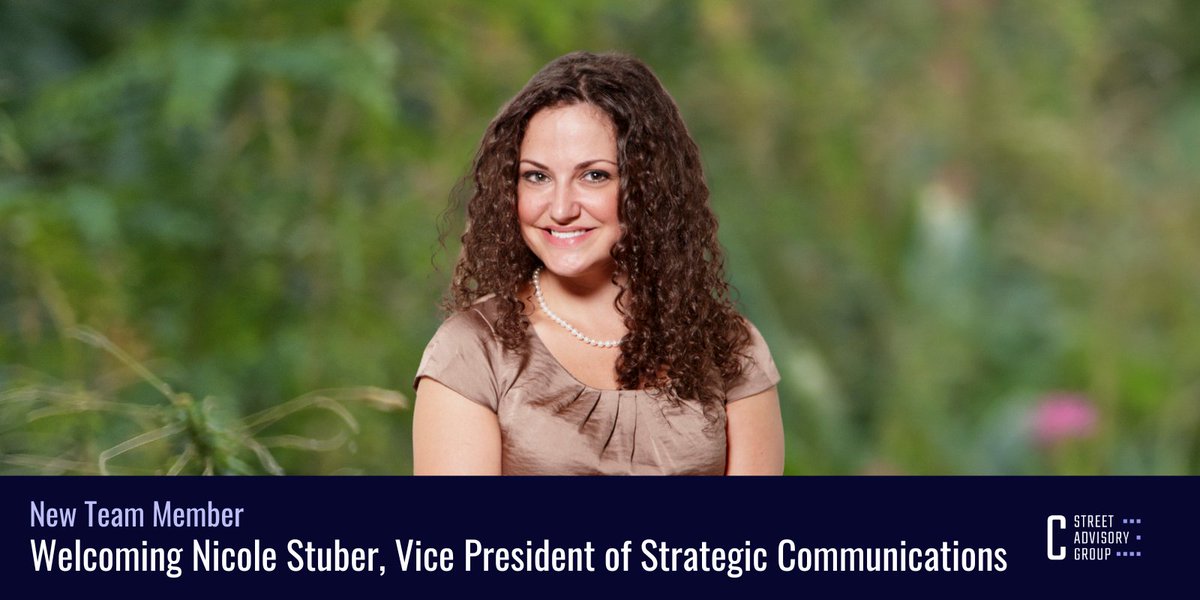 cstreetadvisory's tweet photo. We welcome Nicole, who brings over a decade of experience in internal and external communications, brand building, media relations, and project management. She's served as a trusted communications advisor to clients in healthcare, entertainment, technology, and nonprofit sectors. https://t.co/caHgTLGMvl