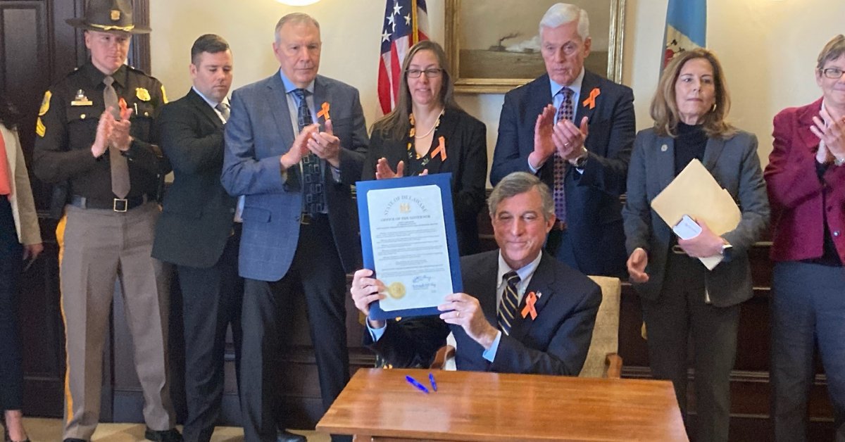 ywcade's tweet photo. YWCA Delaware Sexual Assault Response Center joined @JohnCarneyDE, Attorney General Kathy Jennings @DE_DOJ, New Castle County Police @NCCPD_DE, legislators, advocates, and survivors during today’s proclamation signing for #teendatingviolenceawarenessmonth. 

#ywcadesarc #TDVAM https://t.co/lNnRkp7u39