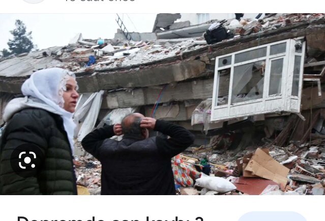 Kendi evim köyüm yıkılmış kadar acı duydum